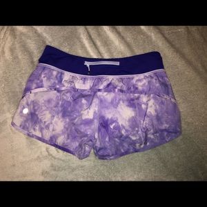RARE lululemon speed up short size 6